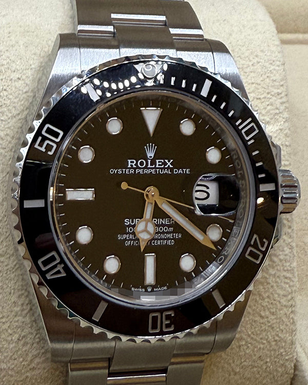 2024 Rolex Submariner Date 41MM Black Dial Oyster Bracelet (126610LN)