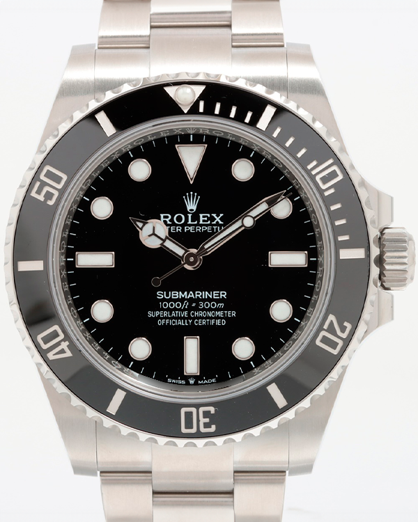 2024 Rolex Submariner No Date 41MM Black Dial Oyster Bracelet (124060)