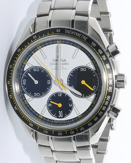 2020 Omega Speedmaster Racing 40MM White Dial Steel Bracelet (326.30.40.50.04.001)