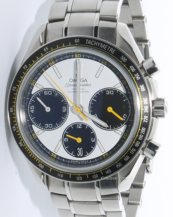2020 Omega Speedmaster Racing 40MM White Dial Steel Bracelet (326.30.40.50.04.001)