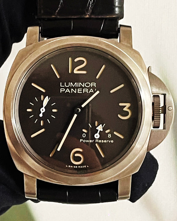 2022 Panerai Luminor 44MM Brown Dial Leather Strap (PAM00797)