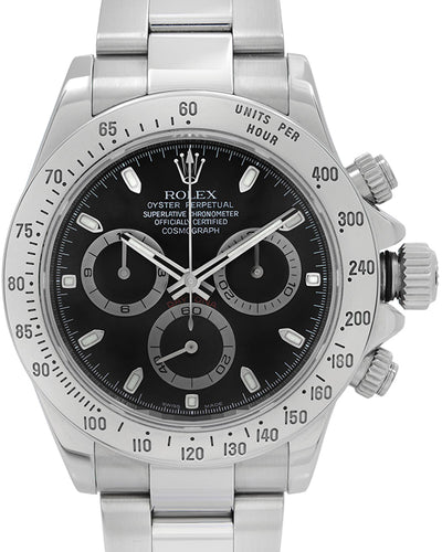 2013 Rolex Cosmograph Daytona 40MM Black Dial Oyster Bracelet (116520)