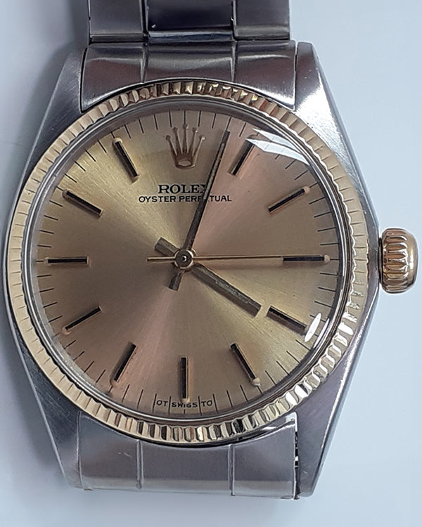 Rolex Oyster Perpetual 31MM Champagne Dial Oyster Bracelet (6751)