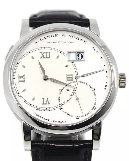 A. Lange & Söhne Grand Lange 1 42MM Silver Dial Leather Strap (115.026)