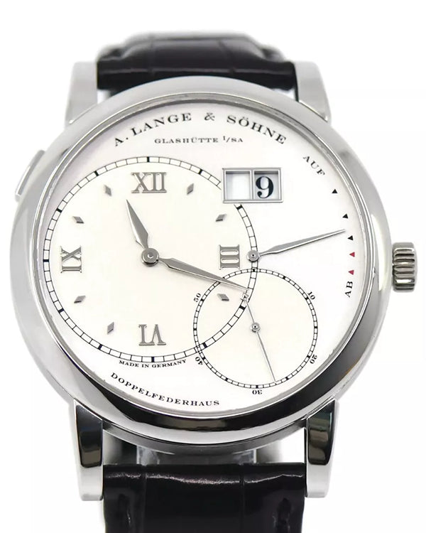 A. Lange & Söhne Grand Lange 1 42MM Silver Dial Leather Strap (115.026)