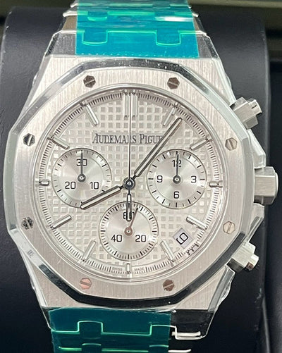 Audemars Piguet Royal Oak Chronograph 41MM Silver Dial Steel Bracelet (26240ST.OO.1320ST.07)