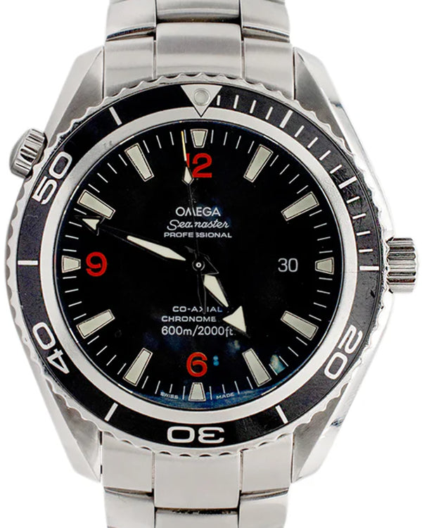 Omega Seamaster Planet Ocean 600M Co-Axial 42MM Black Dial Steel Bracelet (2201.51.00)