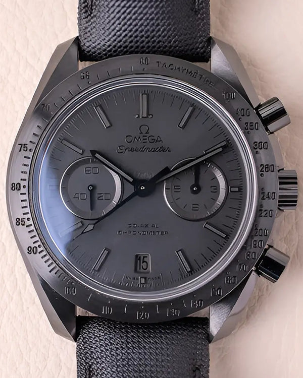 Omega Speedmaster "Dark Side of the Moon" "Pitch Black" 44.25MM Black Dial Textile Strap (311.92.44.51.01.004)