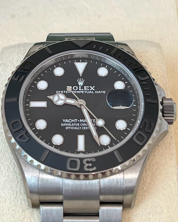 2024 Rolex Yacht-Master 42MM Black Dial Titanium Oyster Bracelet (226627)