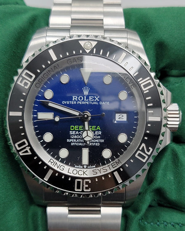 2023 Rolex Sea-Dweller Deepsea "James Cameron" 44MM D-Blue Dial Oyster Bracelet (126660)