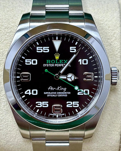 Rolex Air-King 40MM Black Dial Oyster Bracelet (116900)