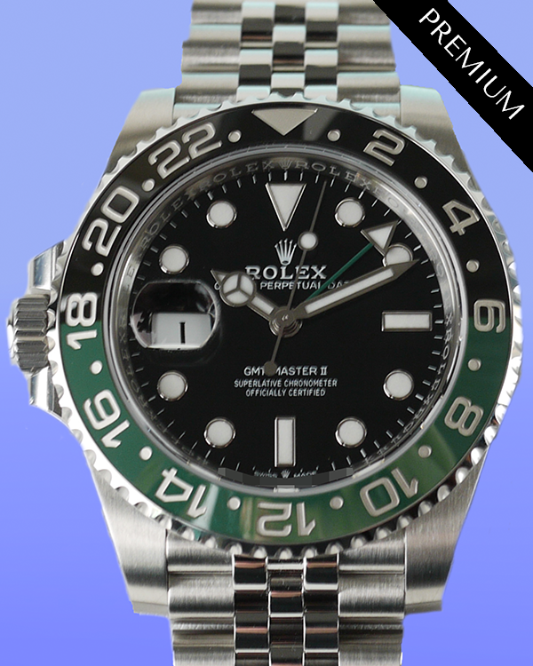 2024 Rolex GMT-Master II "Sprite" 40MM Black Dial Jubilee Bracelet (126720VTNR)