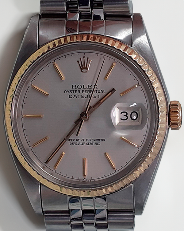 1978 Rolex Datejust Vintage 36MM Silver Dial Jubilee Bracelet (16013)