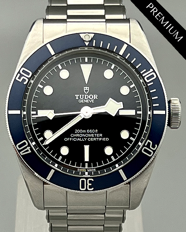 No Reserve - 2021 Tudor Black Bay Heritage 41MM Black Dial Steel Bracelet (79230B)