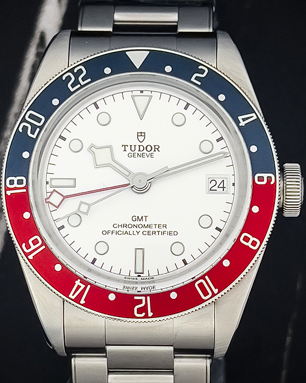 2023 Tudor Black Bay GMT "Pepsi" 41MM White Dial Steel Bracelet (79830RB)