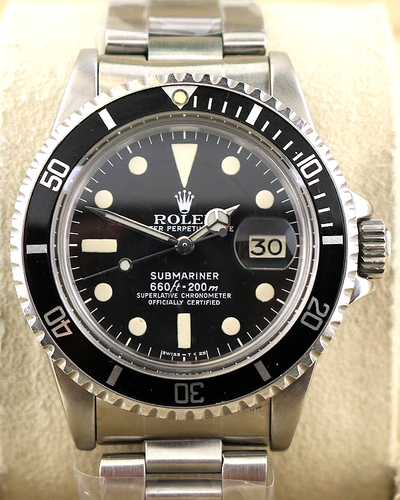 1979 Rolex Submariner Date 40MM Black Dial Oyster Bracelet (1680)