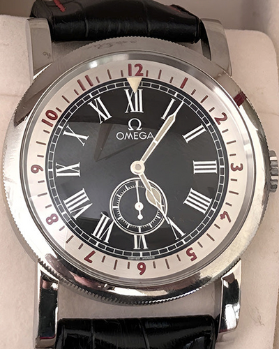 Omega Museum Pilot's 40MM Black Dial Leather Strap (516.13.41.10.01.001)