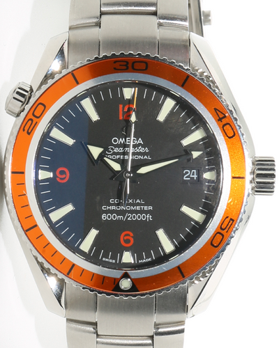 Omega Seamaster Planet Ocean 42MM Black Dial Steel Bracelet (2201.50.00)