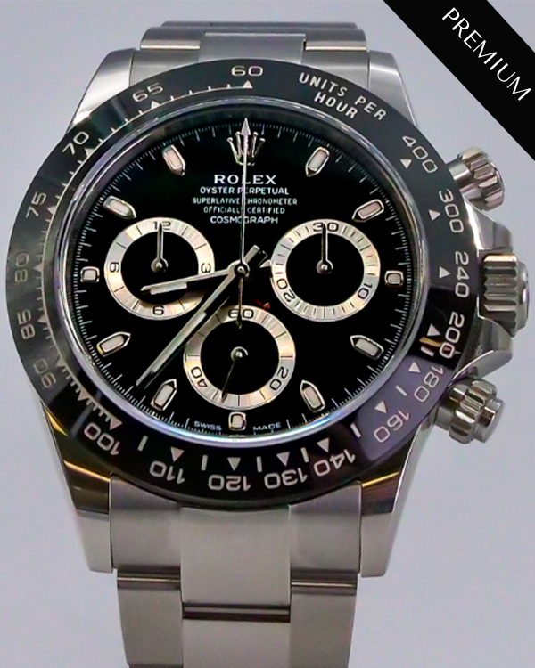 2023 Rolex Cosmograph Daytona Oystersteel Black Dial (116500LN)