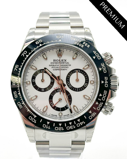 2023 Rolex Cosmograph Daytona "Panda" 40MM White Dial Oyster Bracelet (116500LN)