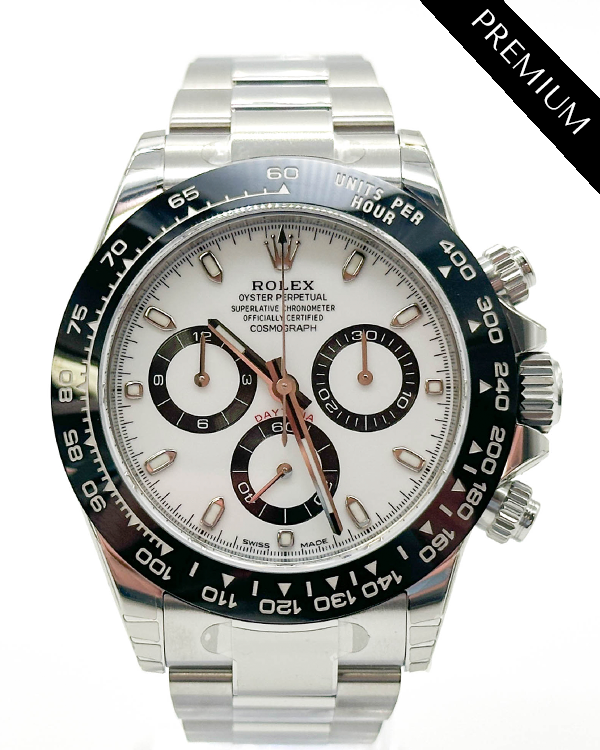 2023 Rolex Cosmograph Daytona "Panda" 40MM White Dial Oyster Bracelet (116500LN)