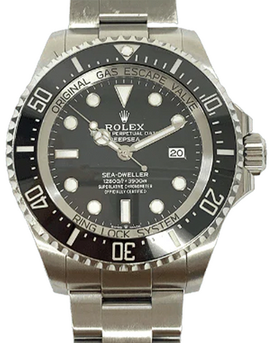 2020 Rolex Sea-Dweller Deepsea 44MM Black Dial Oyster Bracelet (126660)