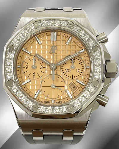 2023 Audemars Piguet Royal Oak Offshore 37MM Salmon Dial Steel Bracelet (26231ST.ZZ.A178CA.01)