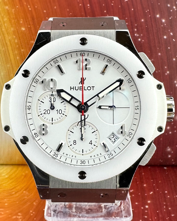 Hublot Big Bang 41MM White Dial Rubber Strap (342.SE.230.RW)