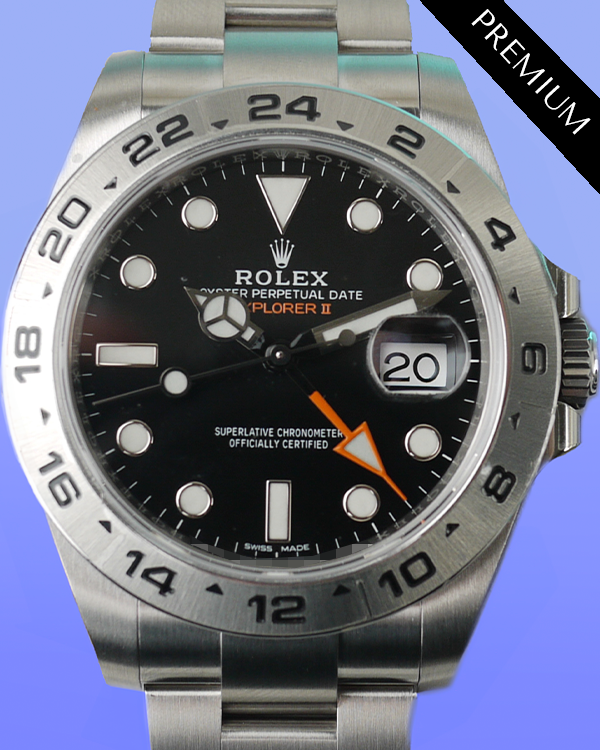 2018 Rolex Explorer II 42MM Black Dial Oyster Bracelet (216570)