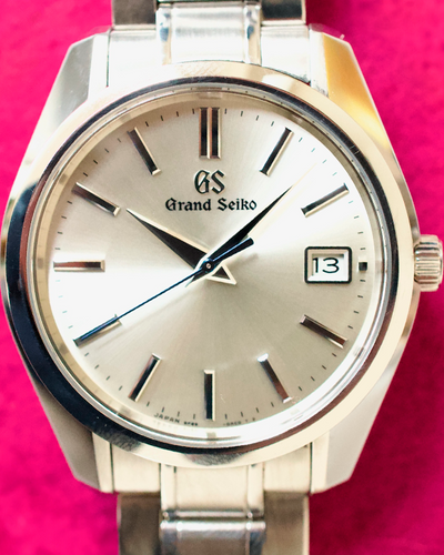 Grand Seiko Heritage Collection 40MM Quartz Silver Dial Steel Bracelet (SBGP001)