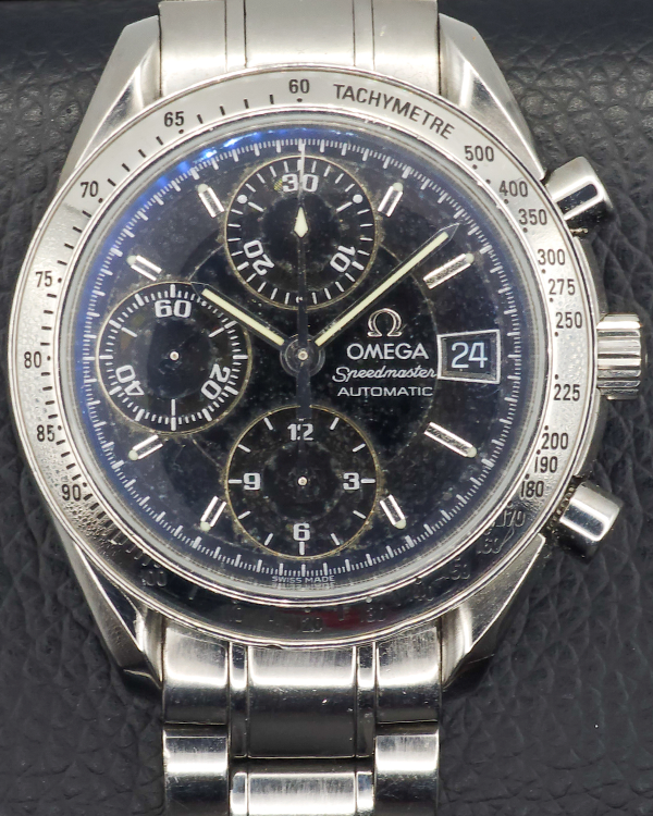 Omega Speedmaster Date 39MM Black Dial Steel Bracelet (3513.50.00)