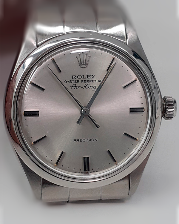 Rolex Air-King 34MM Silver Dial Steel Bracelet (5500)