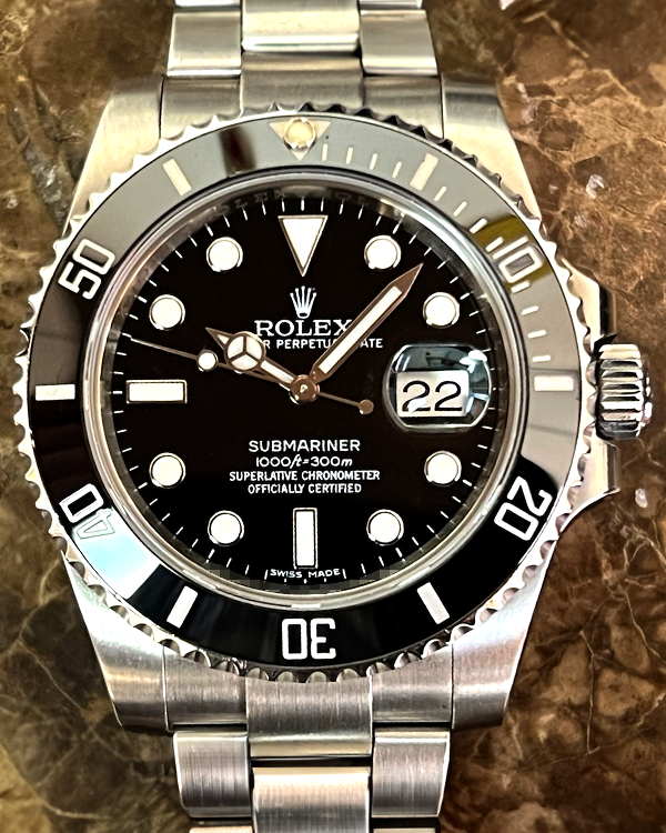 Rolex Submariner Date 40MM Black Dial Oyster Bracelet (116610LN)