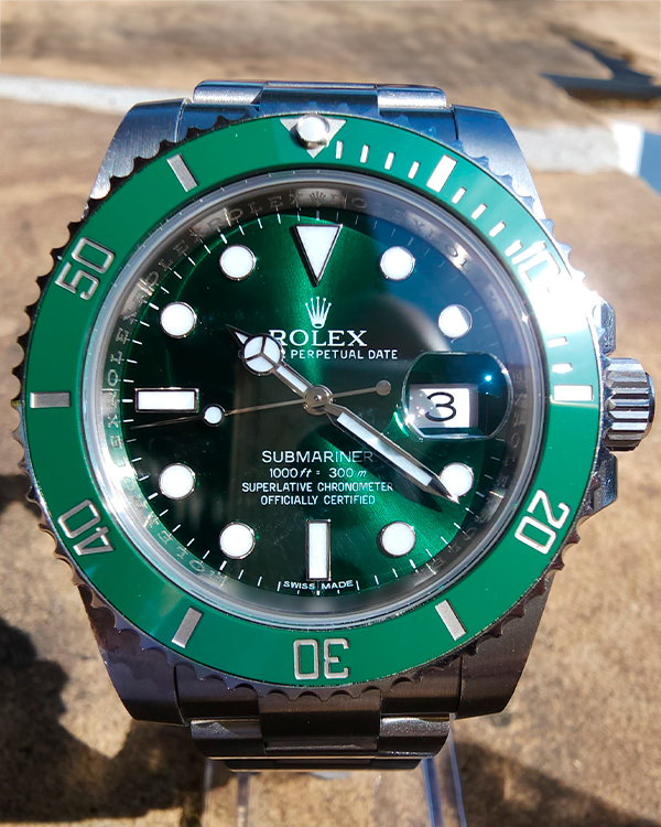 Rolex Submariner Date “Hulk” 40MM Green Dial Steel Bracelet (116610LV)