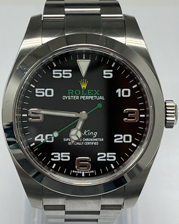 2020 Rolex Air King 40MM Black Dial Oystersteel Bracelet (116900)