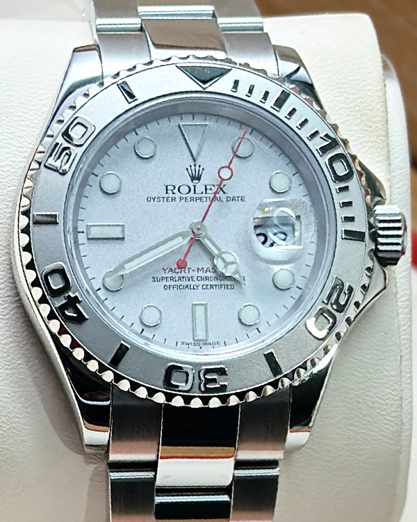 Rolex Yacht-Master 40MM Platinum Dial (16622)