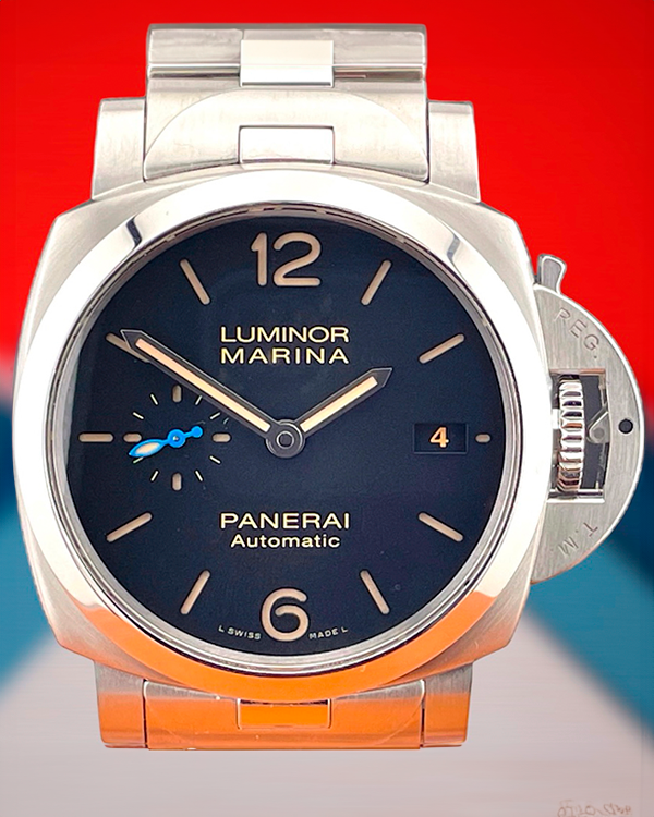 Panerai Luminor Marina 1950 3 Days 42MM Black Dial Steel Bracelet (PAM00722)