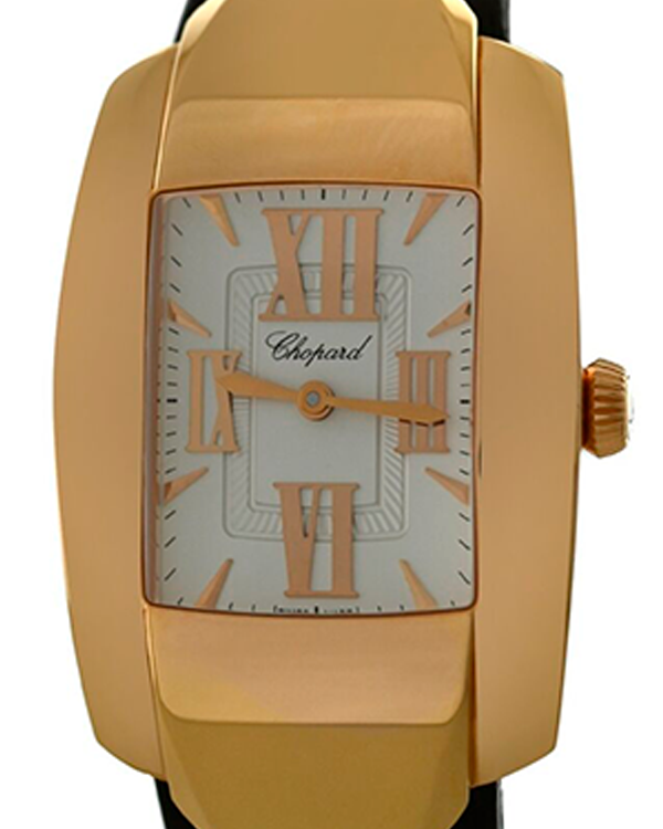 Chopard La Strada 26X44MM Quartz White Dial Leather Strap (419255-5001)