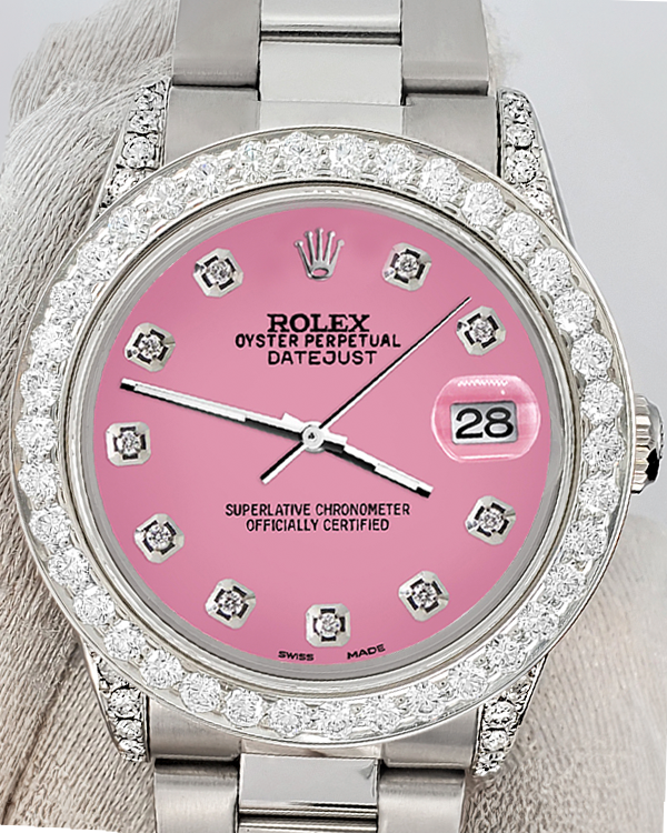Rolex Datejust 31MM Pink Dial Oyster Bracelet (78240)