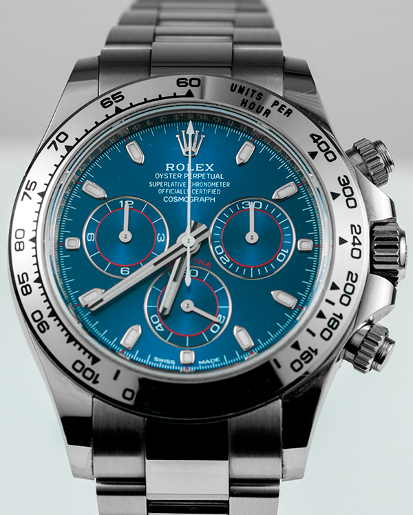 2020 Rolex Cosmograph Daytona 40MM Blue Dial Oyster Bracelet (116509)