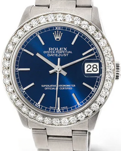 Rolex Datejust 31MM Blue Dial Oyster Bracelet (68240)