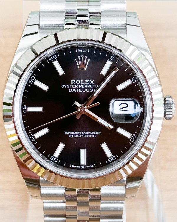 2023 Rolex Datejust 41MM Black Dial Jubilee Bracelet (126334)