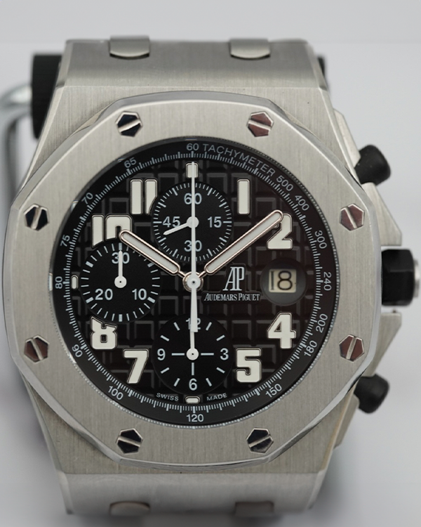 2012 Audemars Piguet Royal Oak Offshore Chronograph 42MM Black Dial Steel Bracelet (26170ST.OO.1000ST.08)