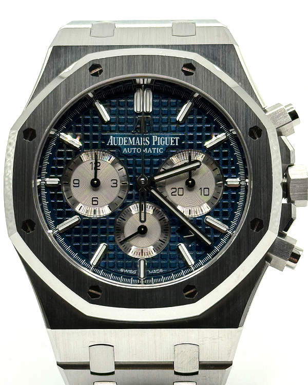 2019 Audemars Piguet Royal Oak Chronograph 41MM Blue Dial Steel Bracelet (26331ST.OO.1220ST.01)