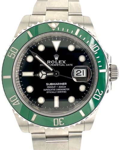 2022 Rolex Submariner Date "Starbucks" 41MM Black Dial Oystersteel Bracelet (126610LV)