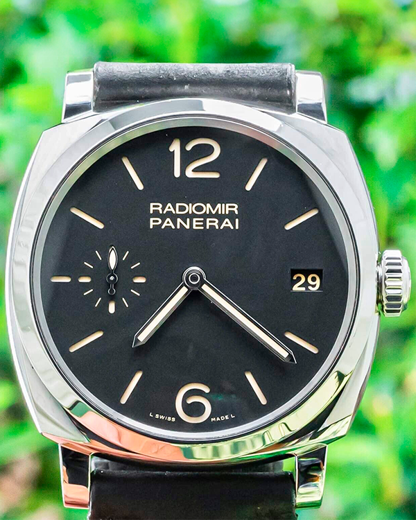 Panerai Radiomir 1940 3 Days 47MM Black Dial Leather Strap (PAM00514)