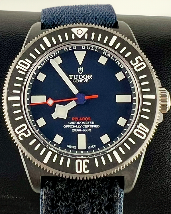 No Reserve - 2024 Tudor Pelagos FXD 42MM Blue Dial Textile Strap (25707KN)