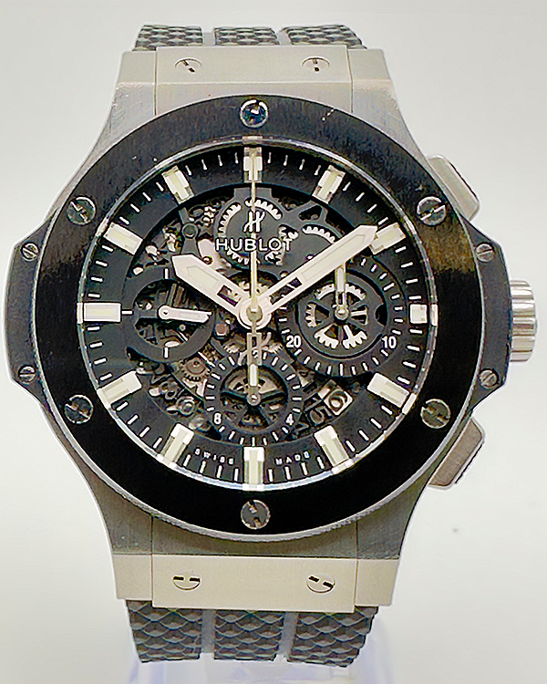 Hublot Big Bang Aero Bang 44MM Skeleton Dial Rubber Strap (311.SM.1170.GR)