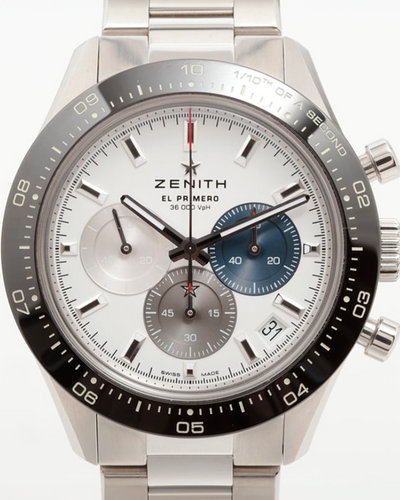 2022 Zenith Chronomaster Sport 41MM White Dial Steel Bracelet (03.3100.3600/69.M3100)