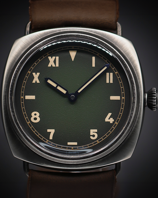 2024 Panerai Radiomir 8 Days California L.E. 45MM Green Dial Leather Strap (PAM01349)